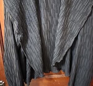 Heydari Black Open Cardigan